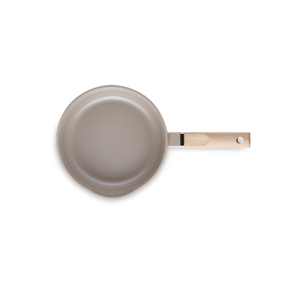 Frigideira Roichen Cerâmica Antiaderente Indução 20cm 2,8L - Bege - Image 3