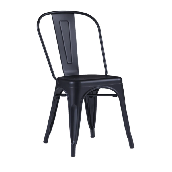 Cadeira DS315 Iron Tolix Francesinha Industrial Preta