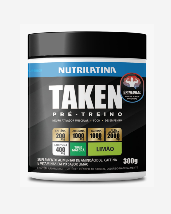 PRE-TREINO TAKEN LIMÃO Nutrilatina 300g