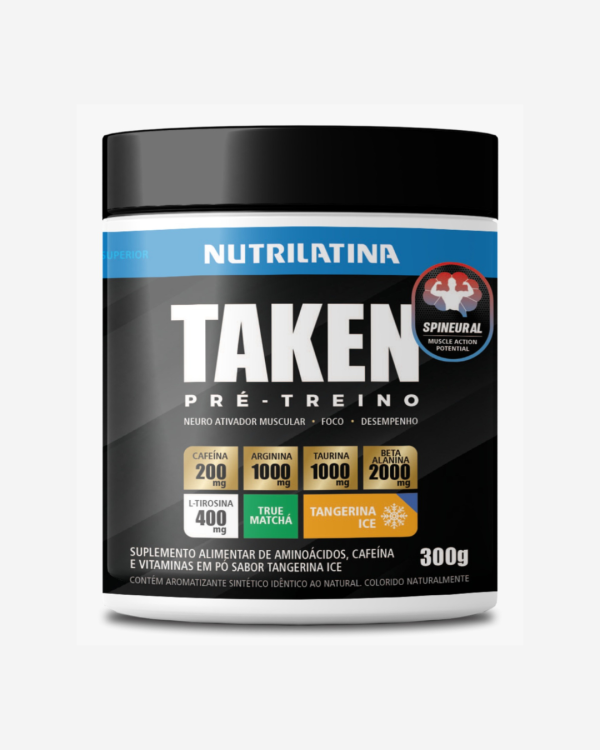 PRE-TREINO TAKEN TANGERINA ICE Nutrilatina 300g