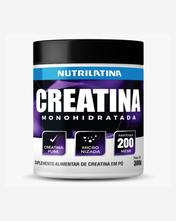 CREATINA Nutrilatina 300g - SEM GLUTEM