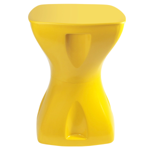 Mesa Amarela Multiuso Design Moderno Mesa Lateral Apoio Decorativo Para Piscina Jardim Varanda Sala