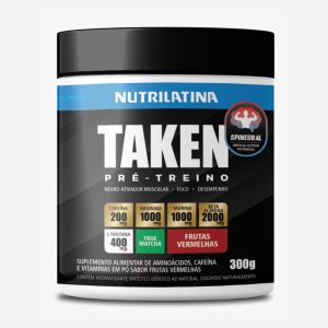 PRE-TREINO TAKEN FRUTAS VERMELHAS Nutrilatina 300g