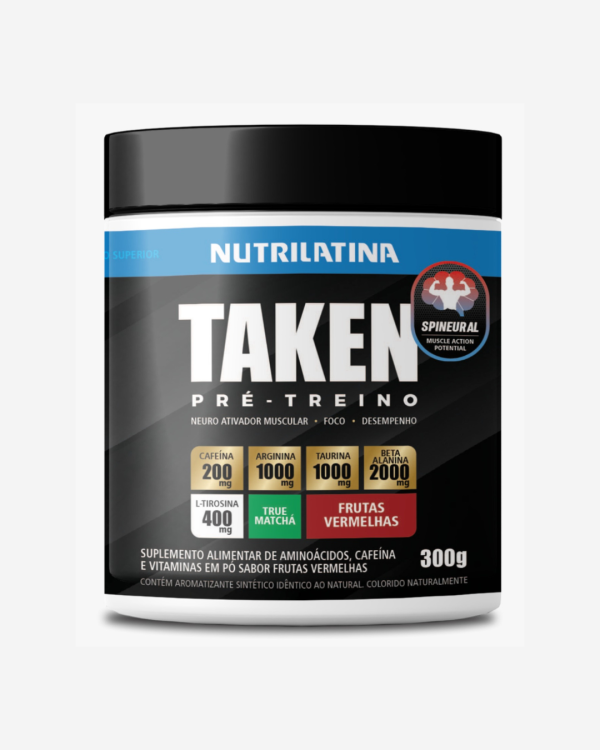 PRE-TREINO TAKEN FRUTAS VERMELHAS Nutrilatina 300g